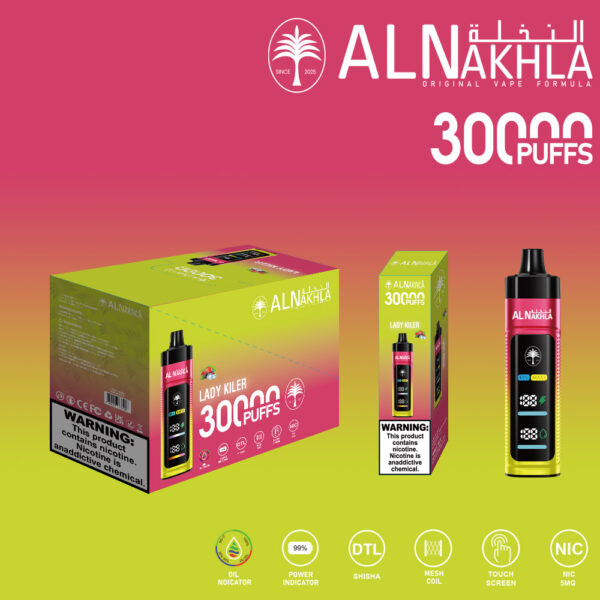AL-NAKHLA VAPE 30K- LADY KILER