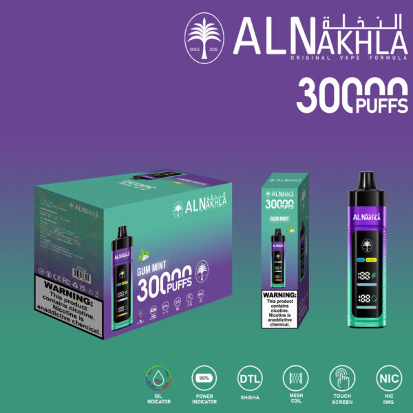 AL-NAKHLA VAPE 30K-GUM MINT